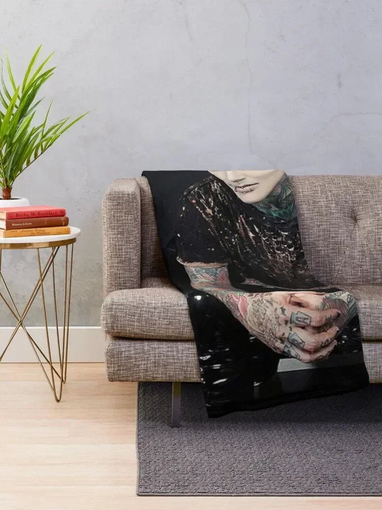 chris motionless cerulli chris motionless cerulli chris motionless cerulli 7 Throw Blanket funny gift manga Blankets