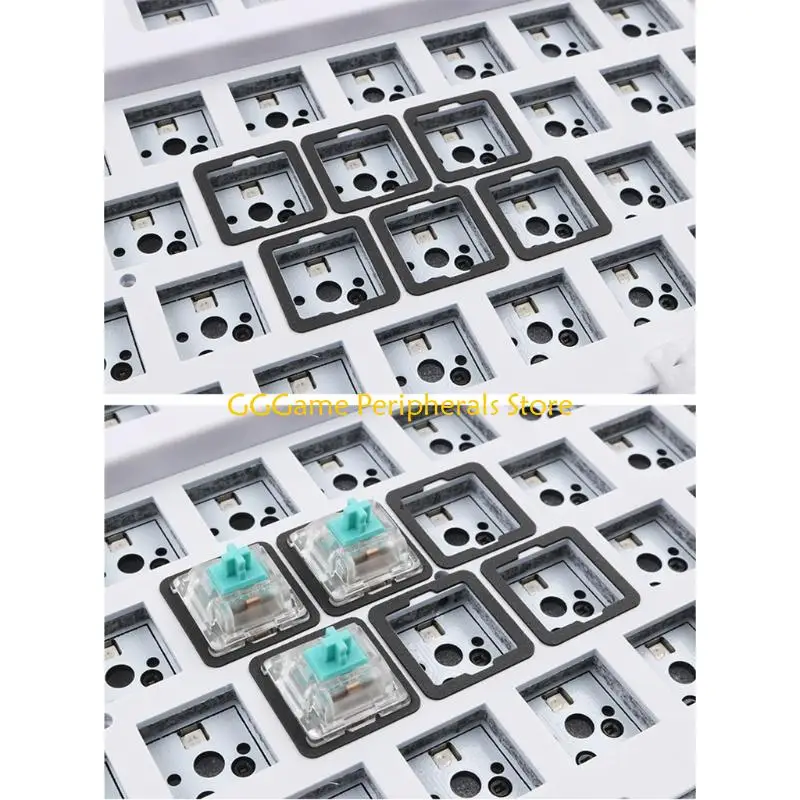 U55B PCB Satellite Shaft Gasket Inter- Pad Steel Wire for Mechanical Keyboard Big for Key Shaft IXPE Eva Poron
