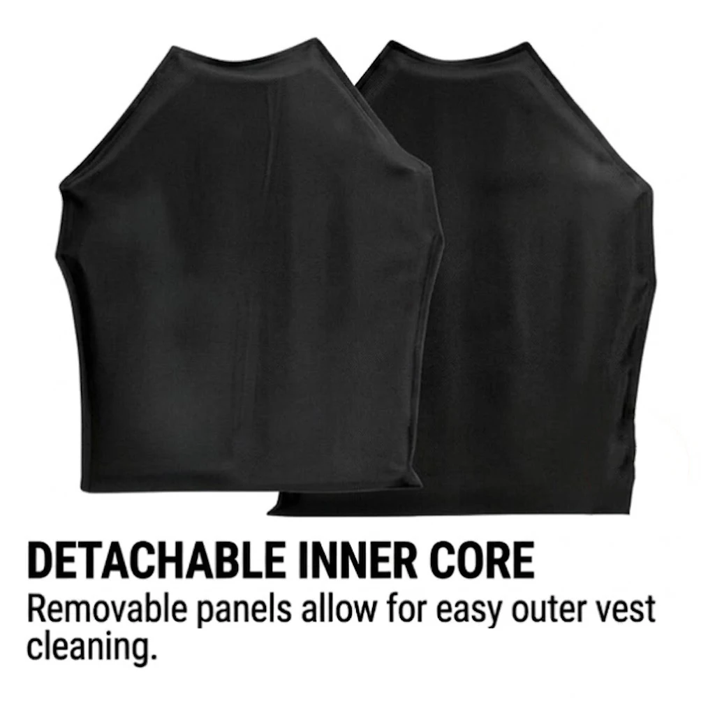 Stab-Proof Vest, Puncture Protection, for Tactical Vests, Security Self-Defense Stab-Proof Vest, Concealed Inner Wear