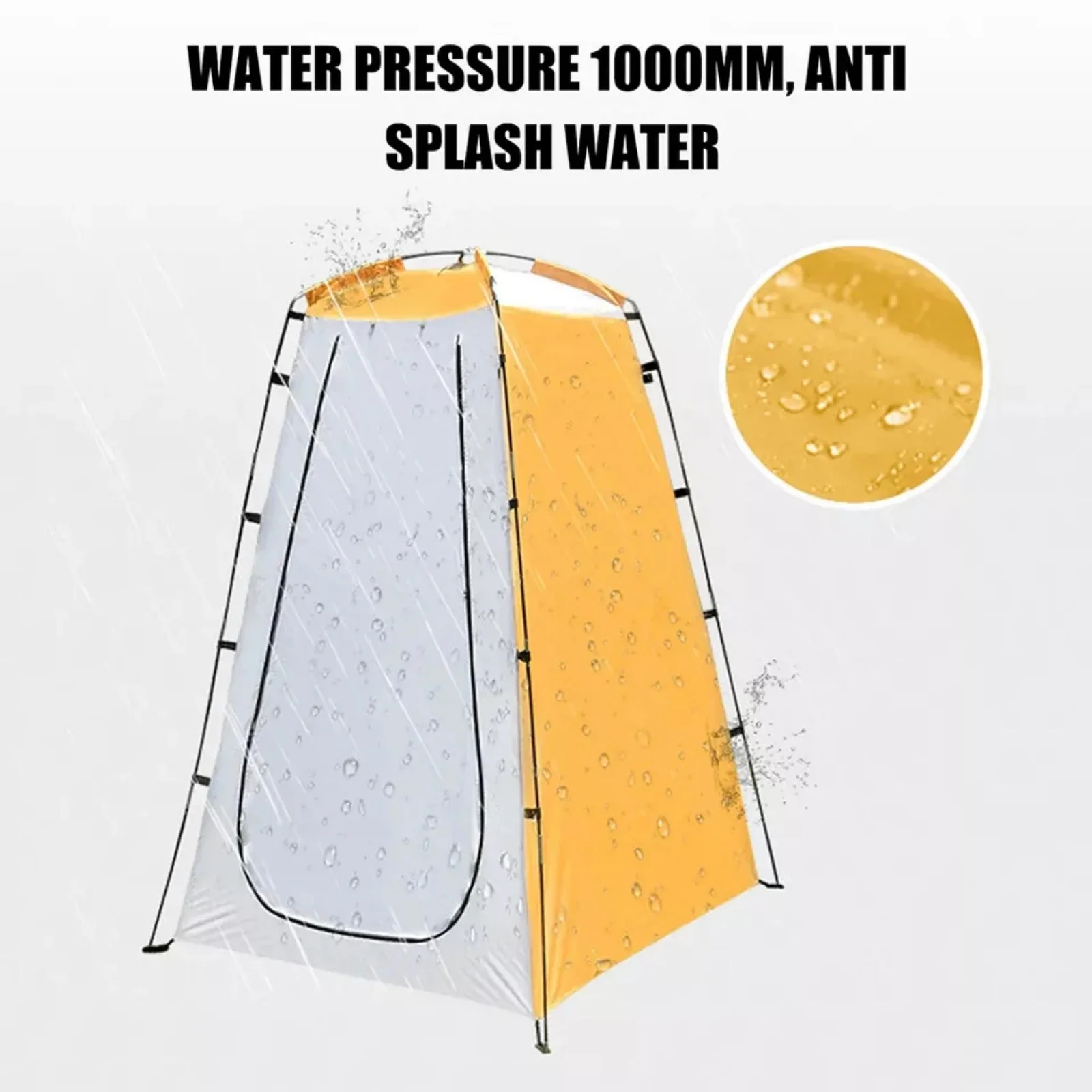 Pop Up Privacy Shower Tent Portable Outdoor Shower Tent Camp Toilet Rain Shelter