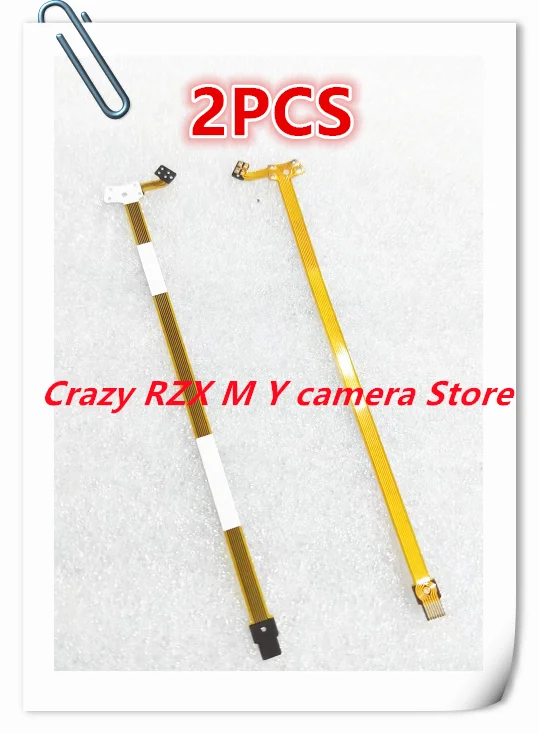 2PCS/ Lens Aperture Flex Cable For Canon EF-S 18-135 mm 18-135mm f/3.5-5.6 IS Repair Part