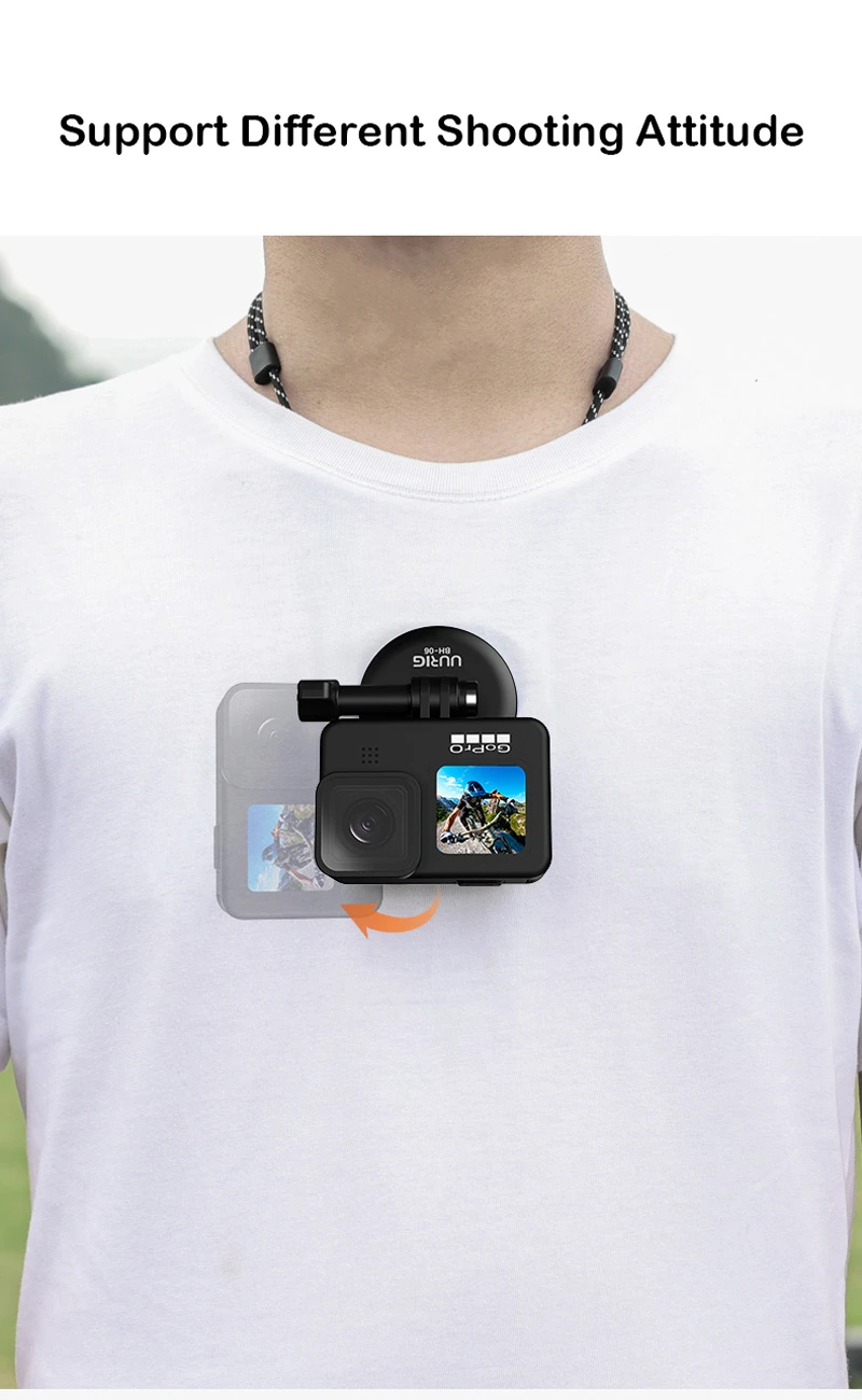 CERASTES Hành Động Chân Máy Ảnh Nhanh Chóng Phát Hành Cổ Giá Đỡ Treo Mount Adapter Cho GoPro Hero 10 9 Insta360 Phụ Kiện
