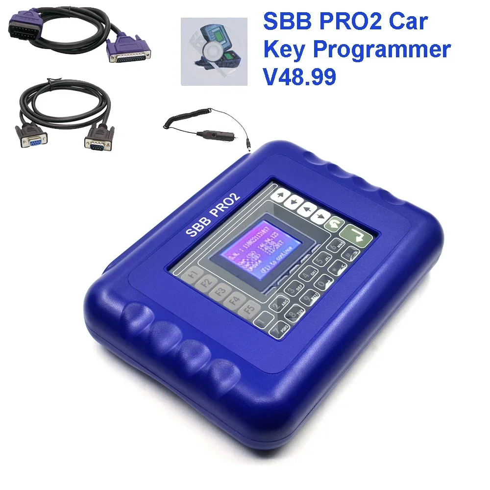 2025 Auto Key Programmer SBB Pro2 V48.99 PK CK100 Zedbull No Limited Token Reactivating Key Programming New Remote Fob