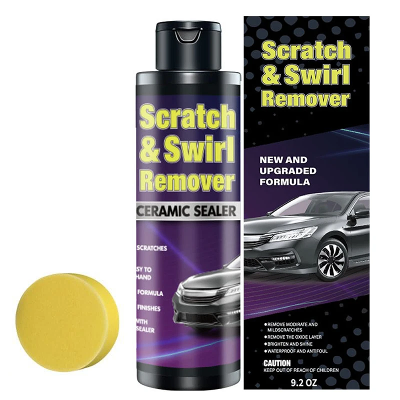 Scratch Remover for Vehicles,Car Scratch Repair Paste,Containing Wiping Sponge car Paint Scratch Repair Polishing Wax