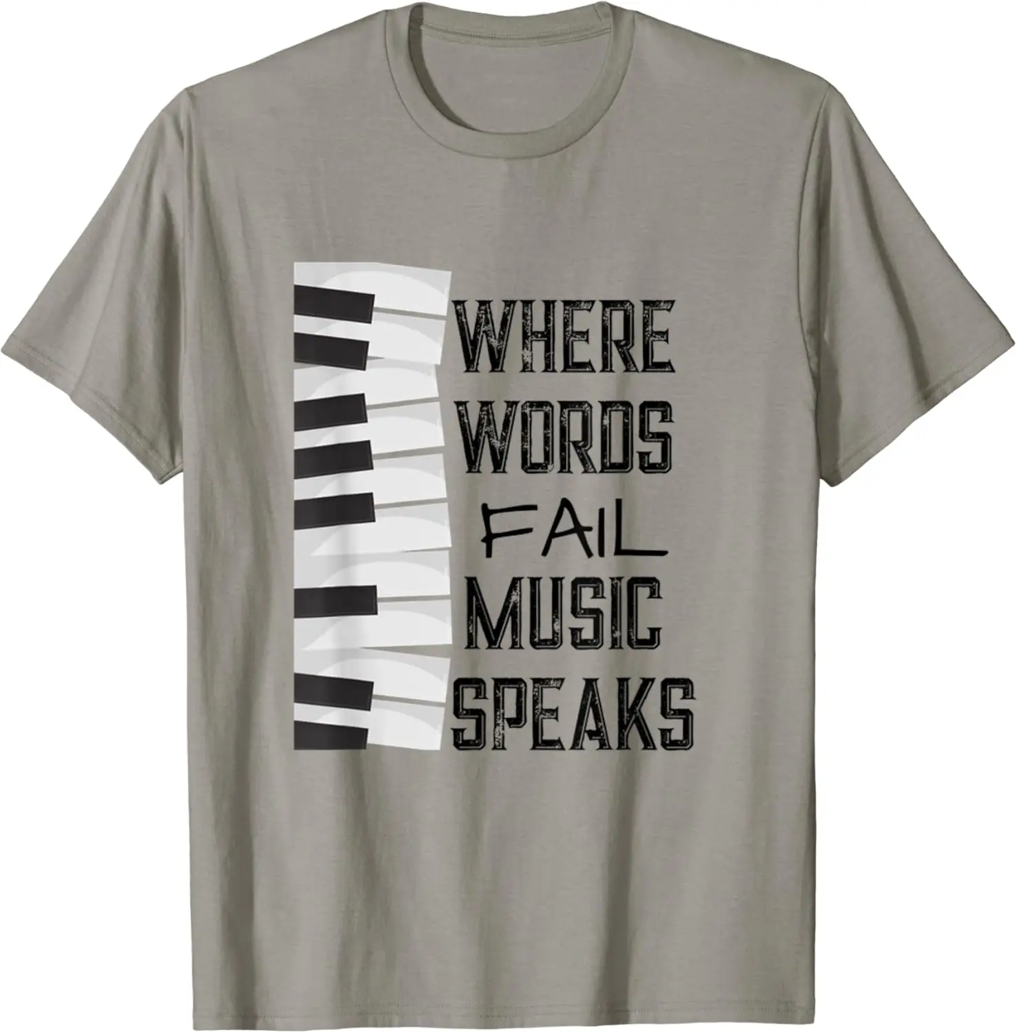 

Music Lovers TShirt Themed Gift Tee Men Women Clothes Oversized Cotton Tees
