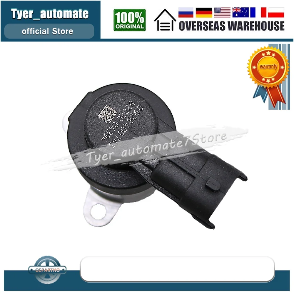 Fuel Pump Pressure Regulator Metering Control Solenoid SCV Valve 0928400743 For NISSAN RENAULT