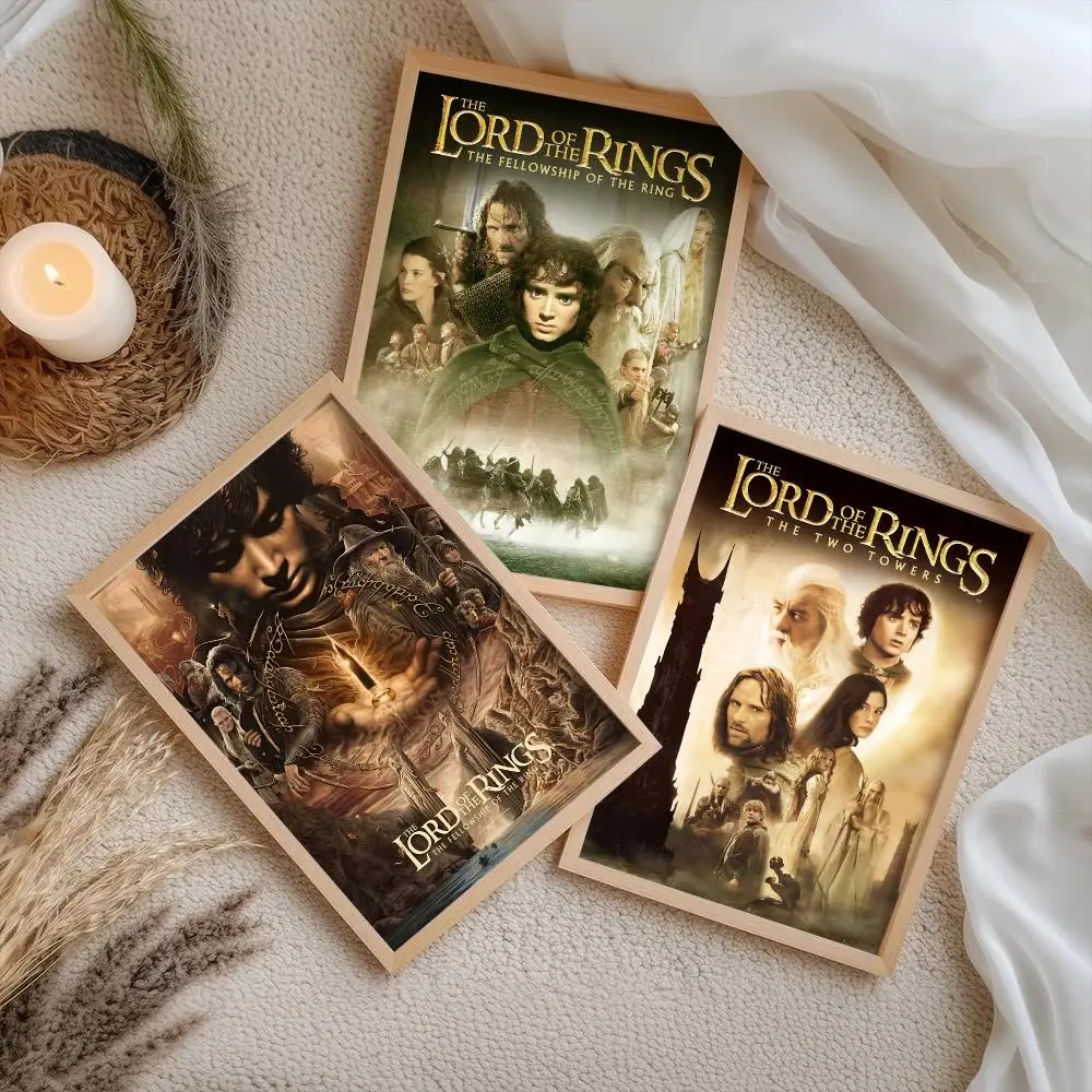 The L-Lord Of The R-Rings Poster HD Home Wall Stickers House Hallway Living Room Bedroom Bar Office Decor Art Prints