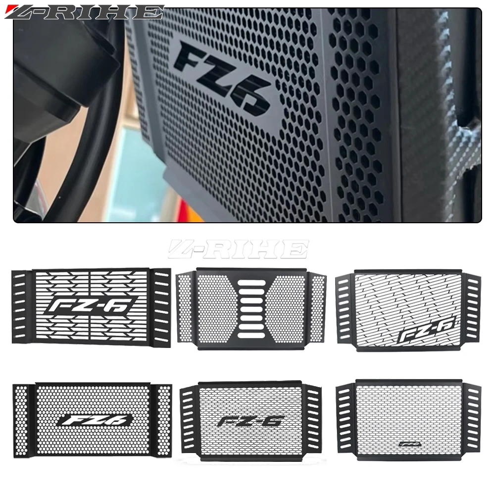 

Motorcycle Accessories FOR YAMAHA FZ6 Fazer FZ-6 FZ6FAZER 2007 2008 2009 2010 Radiator Grill Guard Engine Cooler Cover Protector