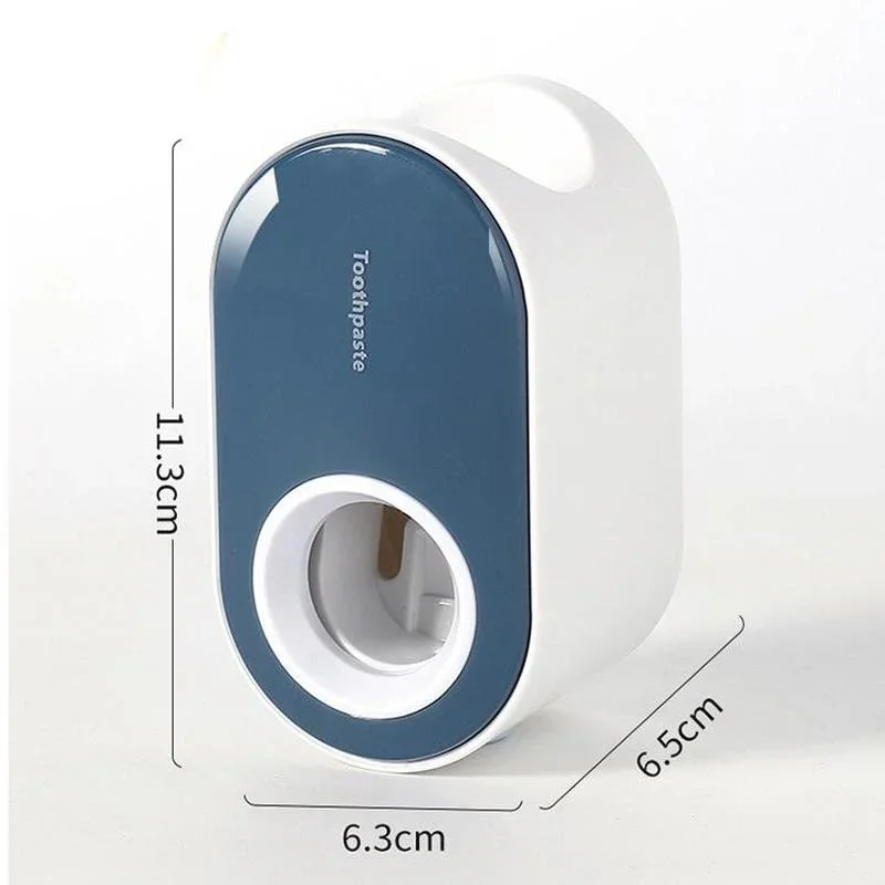 1 PCS Automatic Toothpaste Dispenser Bathroom Accessories Wall Mount Lazy Toothbrush Holder Squeezer