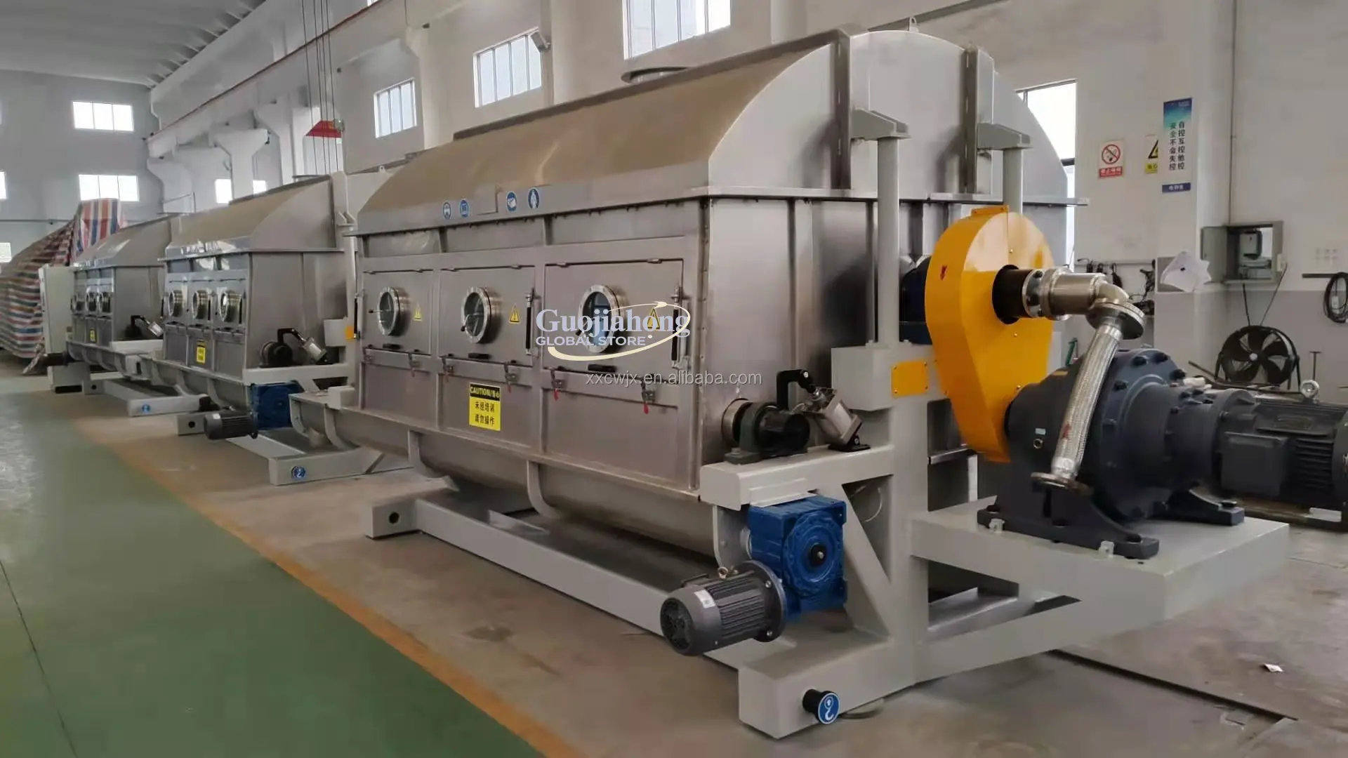 High efficiency sugarcane powdered sugar special drum scraper dryer mud drum scraper dryer