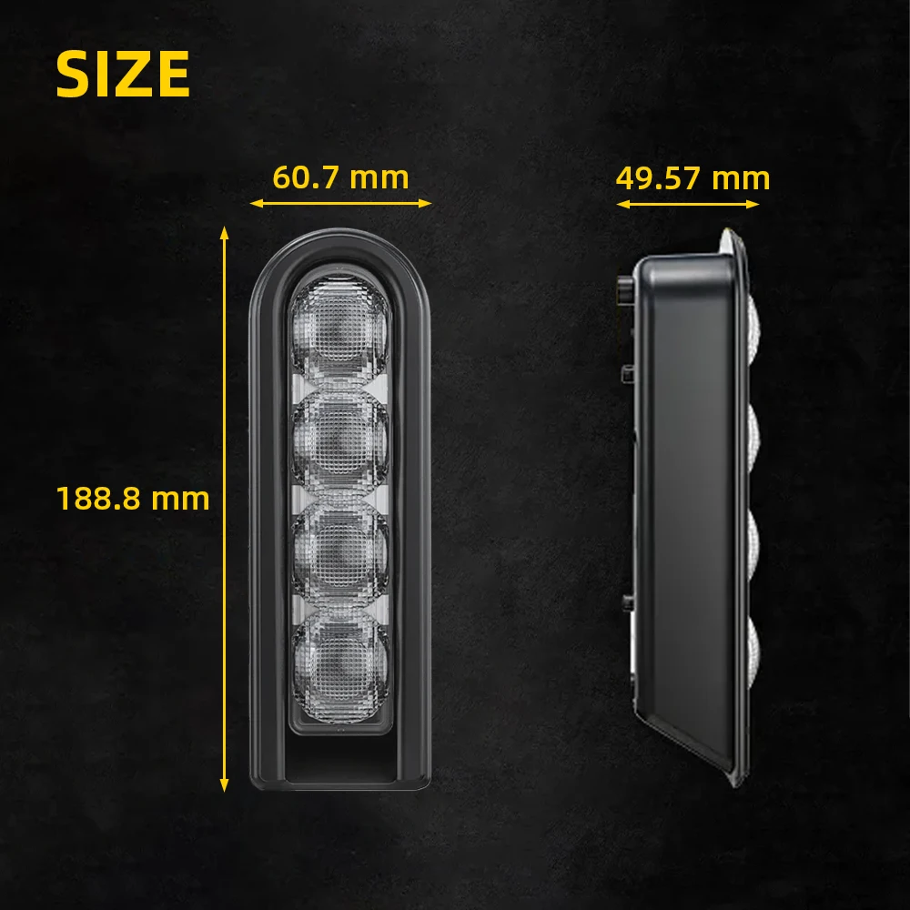 Rear Saddlebag Filler Insert LED Brake Light For Harley FLHT FLHTCU FLHTCUI FLHTCUL FLHTK FLHTKL FLTRK FLTRXST FLHR FLHRI FLHXST