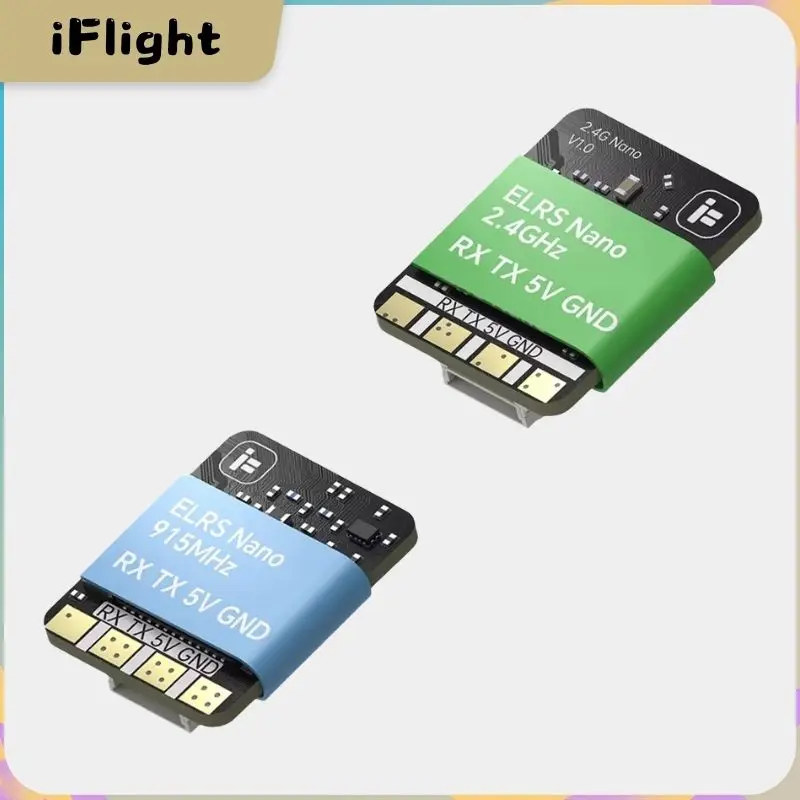 

iFlight ExpressLRS ELRS Nano 915MHz /ELRS 2.4G Receiver 70mm/40mm Antenna Dual-Band Antenna Stick for RC FPV Racing Drone