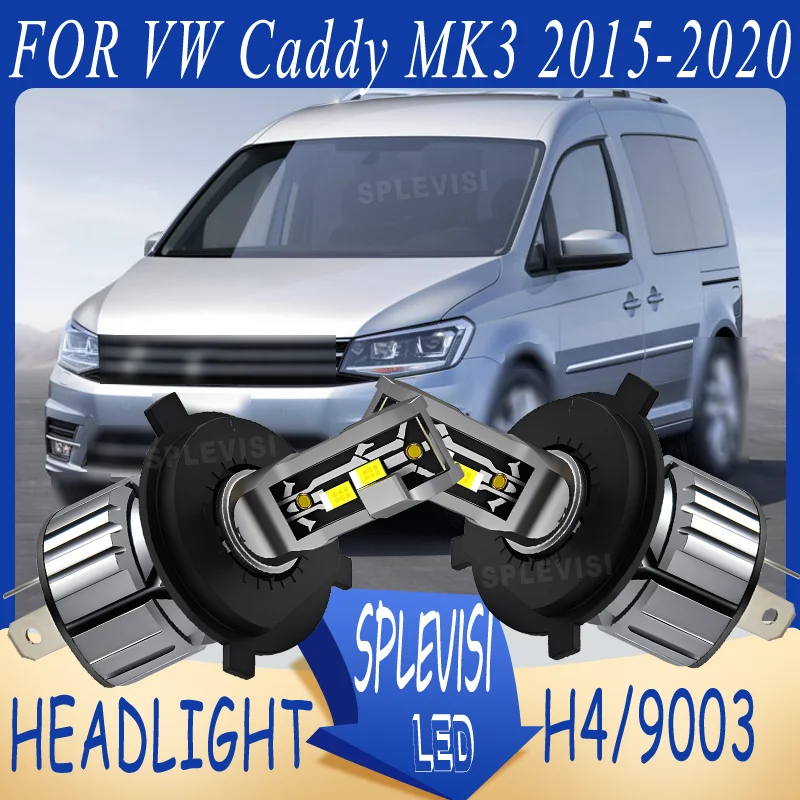 Fast Response High-Performance Long-Distance reliable LED Headlight hi/low beam For VW Caddy MK3 2015-2020 2016 2017 2018 2019
