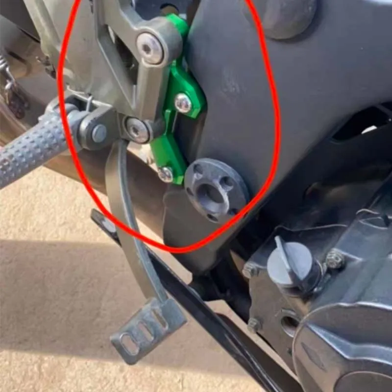 Juego trasero de placa de montaje de Base de repuesto para Kawasaki Ninja 250 300 Z250 Z300 ZX300R 2013-2018 accesorios de motocicleta