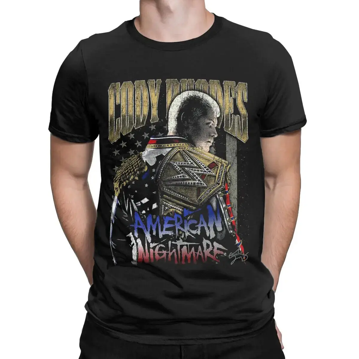 Cody Rhodes The American Nightmare T Shirts Men Women Pure Cotton Funny Wrestlin