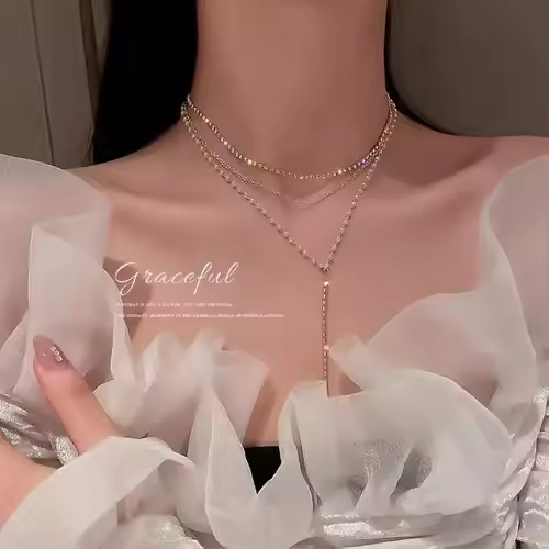 Vintage Butterfly Necklace Women Golden Stainless Steel Blade Snake Chains Aesthetic Charms Choker Women jewelry Gift To Mujer - Image 19