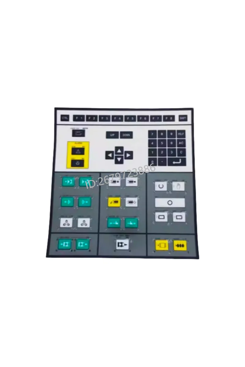 Sumitomo D / DU / DUZ injection molding machine button panel hand control computer face paste touch button film