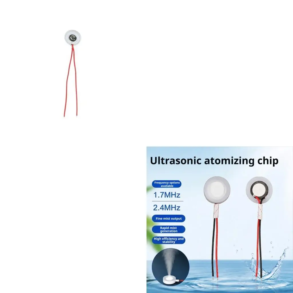 DIY Misting Project Atomizing Ceramic Disc with Wire Two Wire Structure high quality