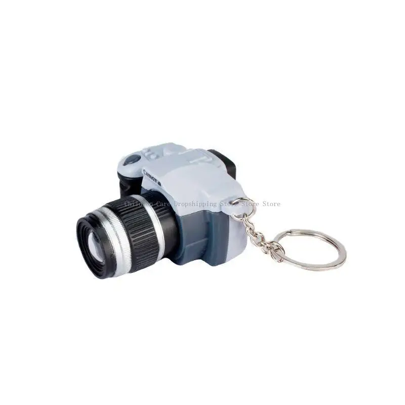 Caméra réaliste pendentif à pour clés puce jouets LED luminaires clés Supp