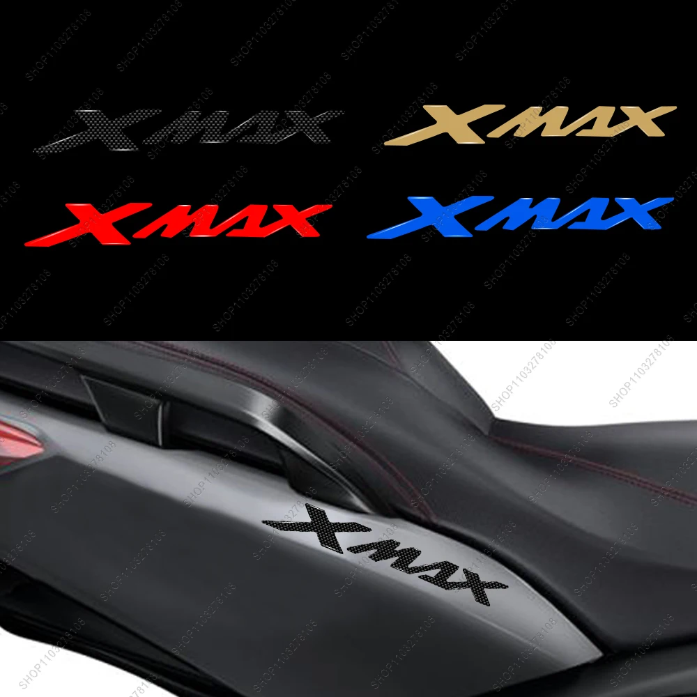 

Для Yamaha X-MAX XMAX 125 250 300 400 3D гель-эмблема из смолы, наклейка, аксессуары для мотоциклов, крыло, масло, топливный бак, логотип, наклейка