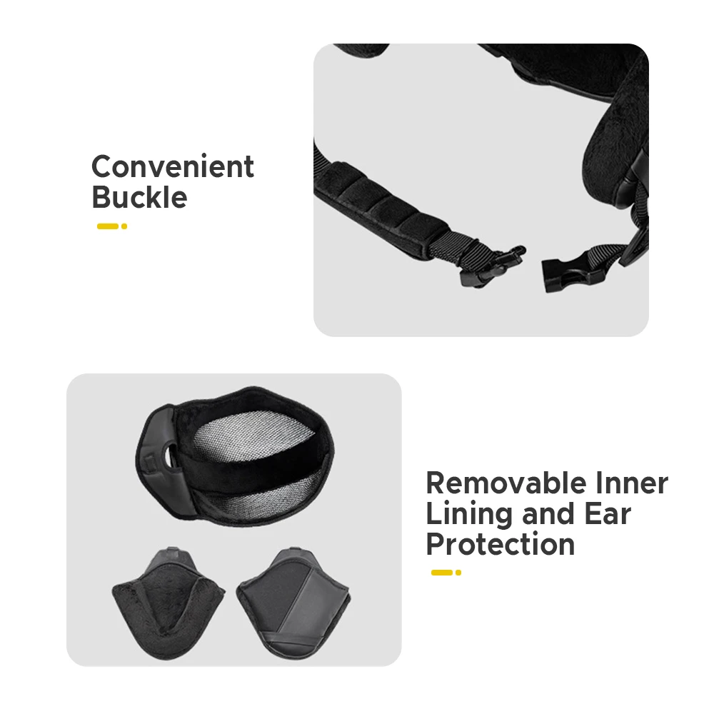 خوذة تزلج دافئة مدمجة قابلة للتعديل وخفيفة الوزن ومريحة على الجليد خوذة تزلج قابلة للتعديل