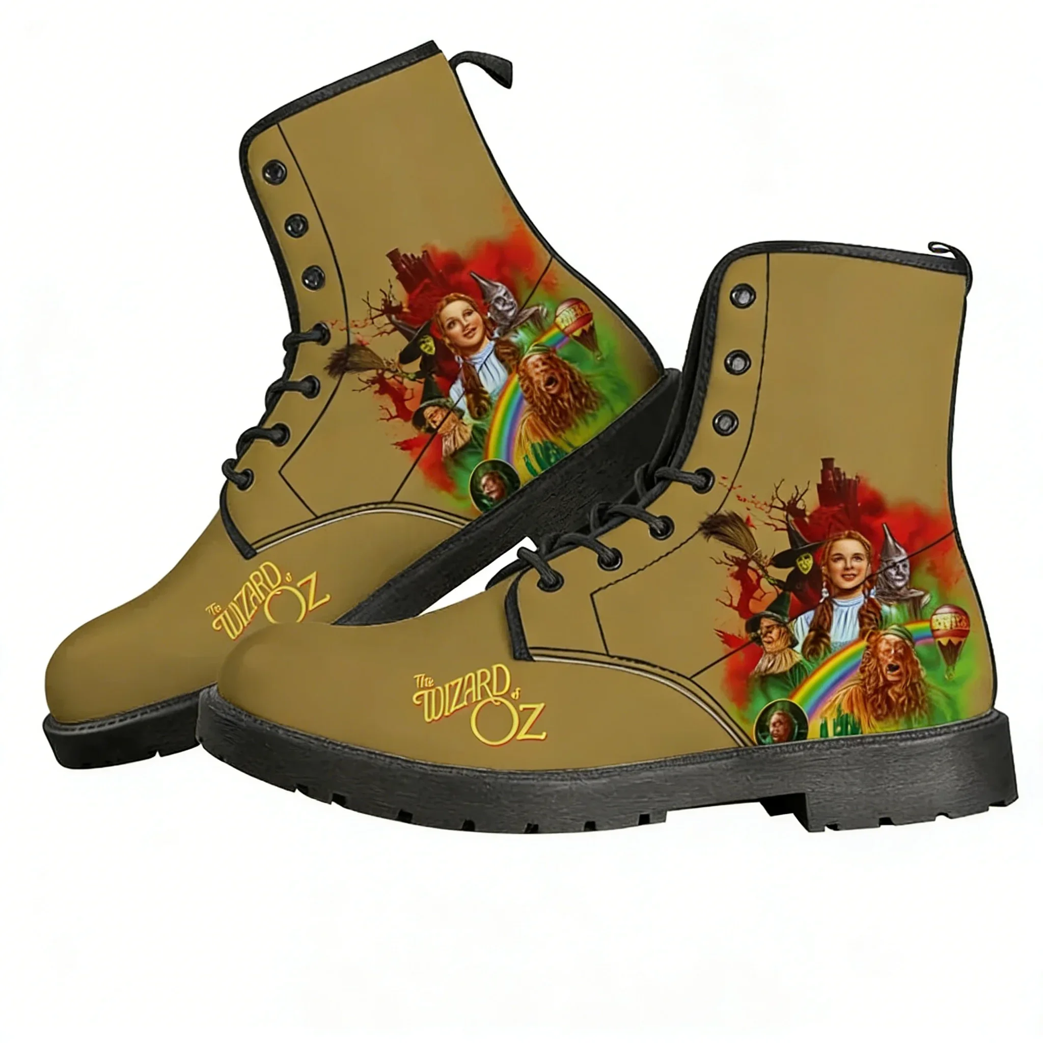 

Ботинки «Волшебник страны Оз» для мужчин, женщин и подростков, повседневные, для активного отдыха, высококачественные, легкие, модные, с индивидуальным дизайном, обувь на заказ