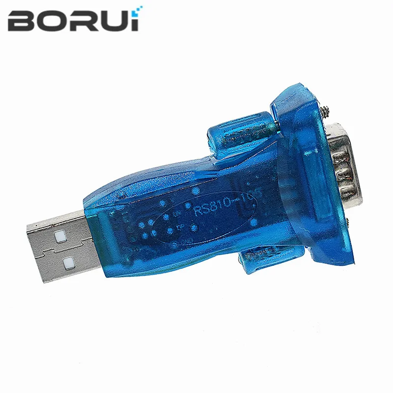 HL-340 USB untuk RS232 COM Port Serial PDA 9 Pin DB9 USB Mendukung Windows7-64