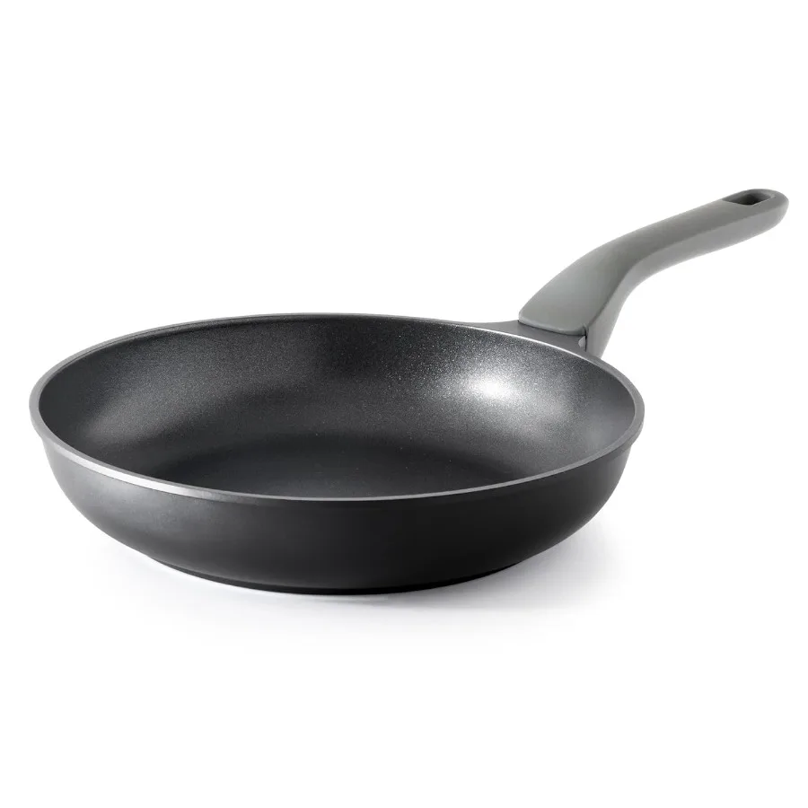 

Сковорода с антипригарным покрытием 8, 10, 12-дюймовая сковорода с ручкой Stay Cool для домашнего приготовления и профессионального использования с полностью покрытием поверхностью Ensur