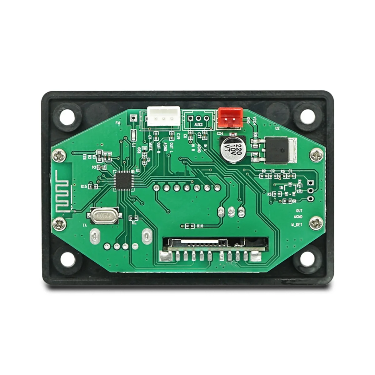 A57G-Bluetooth-модуль, автомобильный аудио, Mp3-декодер, Bluetooth Mp3-декодер, плата усилителя мощности, функция внешнего микрофона