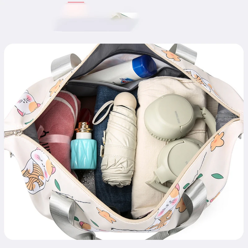 Large Capacity Travel Storage Bag Clothing Storage Short Distance Luggage Clothing Sorting Bag Dry And Wet Separation Travel Bag