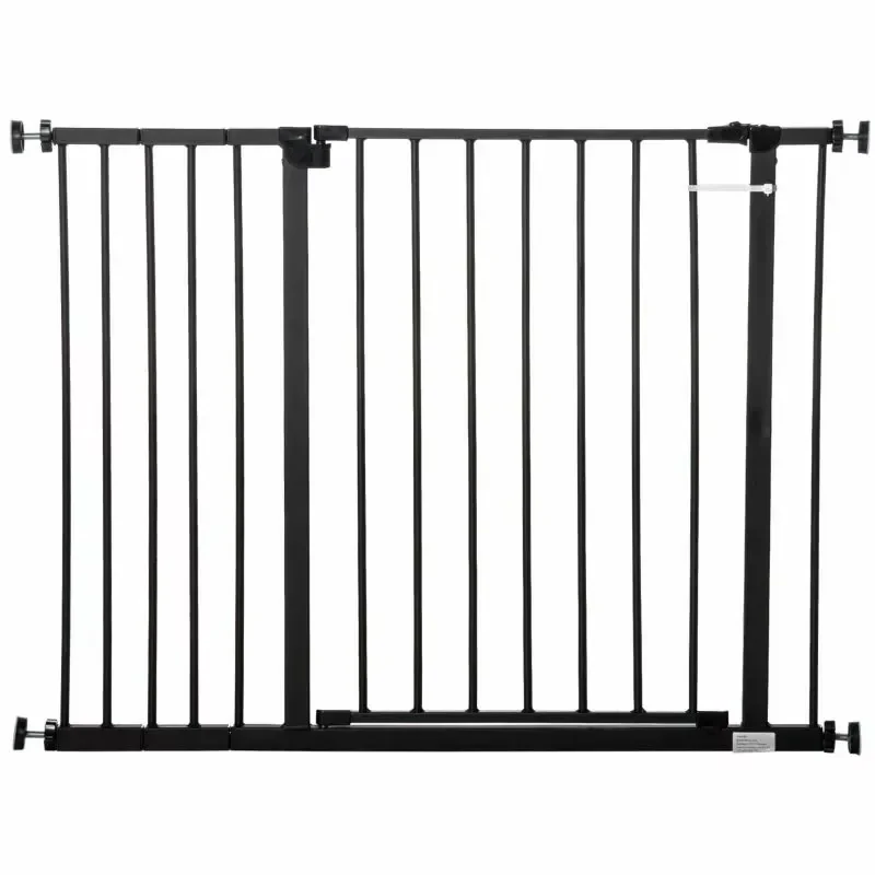 Retractable Metal Baby Safety Gate Durable Stair Fence for Children and Pets Indoor Isolation Barrier Home Security