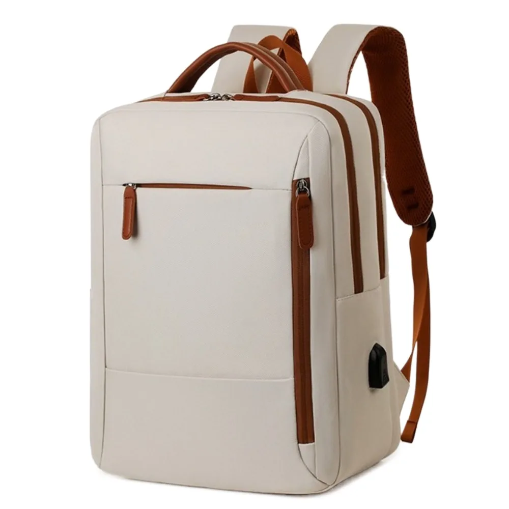 Mochila clásica Oxford para ordenador portátil, bolso escolar multicapa de gran capacidad para estudiantes, mochila de negocios de ocio resistente al desgaste para mujer