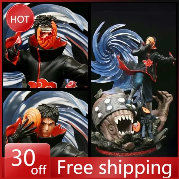 

40cm New NARUTO Anime Figure Uchiha Obito Perimeter Collect PVC Model Desktop Decoration Ornaments Kids Birthday Gifts Toys