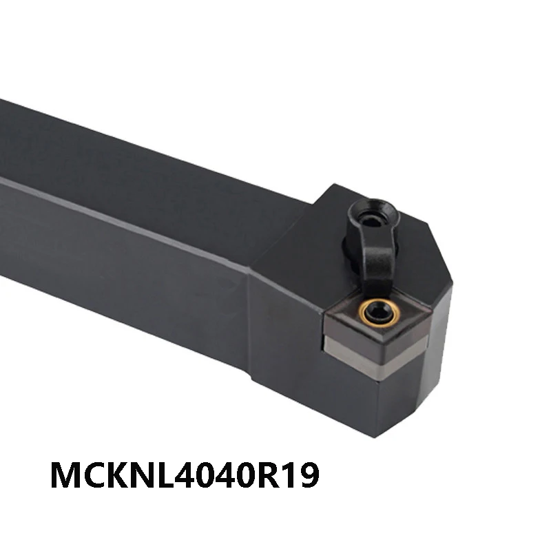 Al di LÀ di 1pcs Tornio Barra di Taglio MCKNR4040 MCKNR4040R19 MCKNL4040R19 MCKNR MCKNL 4040 Macchine Utensili CNC uso Inserti In Metallo Duro CNMG