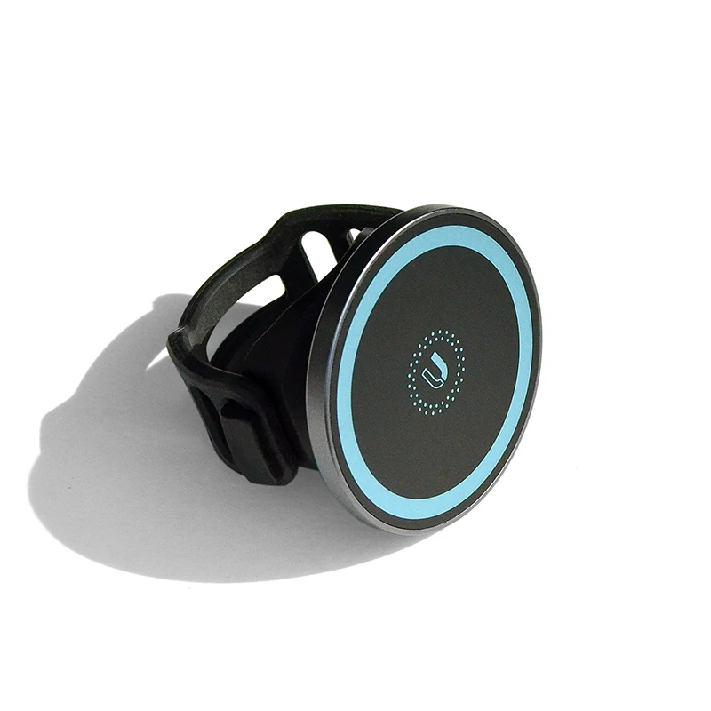 Soporte MagSafe para automóvil para Apple iPhone - Base magnética de navegación para volante de automóvil compatible con teléfonos móviles Apple