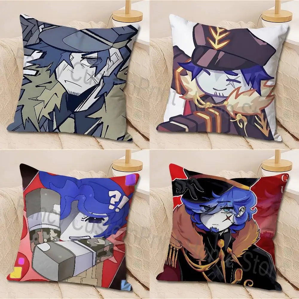 F-ForsakenS G-Guest 1337 Anime Celebrity Merchandise All-Match Printed Pillow Case Sofa Car Office Room Decoration Protector