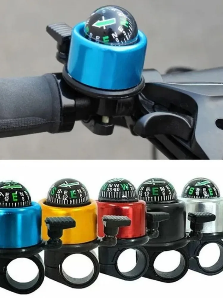 AliExpress NONE 5 Colors Compass Horn New Mini Aluminum Alloy Bikes Alarm Ring Ultra-loud Handlebar Bell Sport