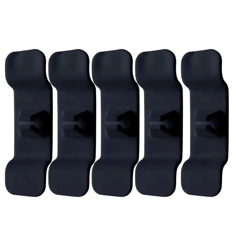 2-8Pcs Cord Wrapper Kitchen Storage Wire Organizer Clip Holder Self Adhesive Coffee Machine Kitchen Appliances Winder Fixed