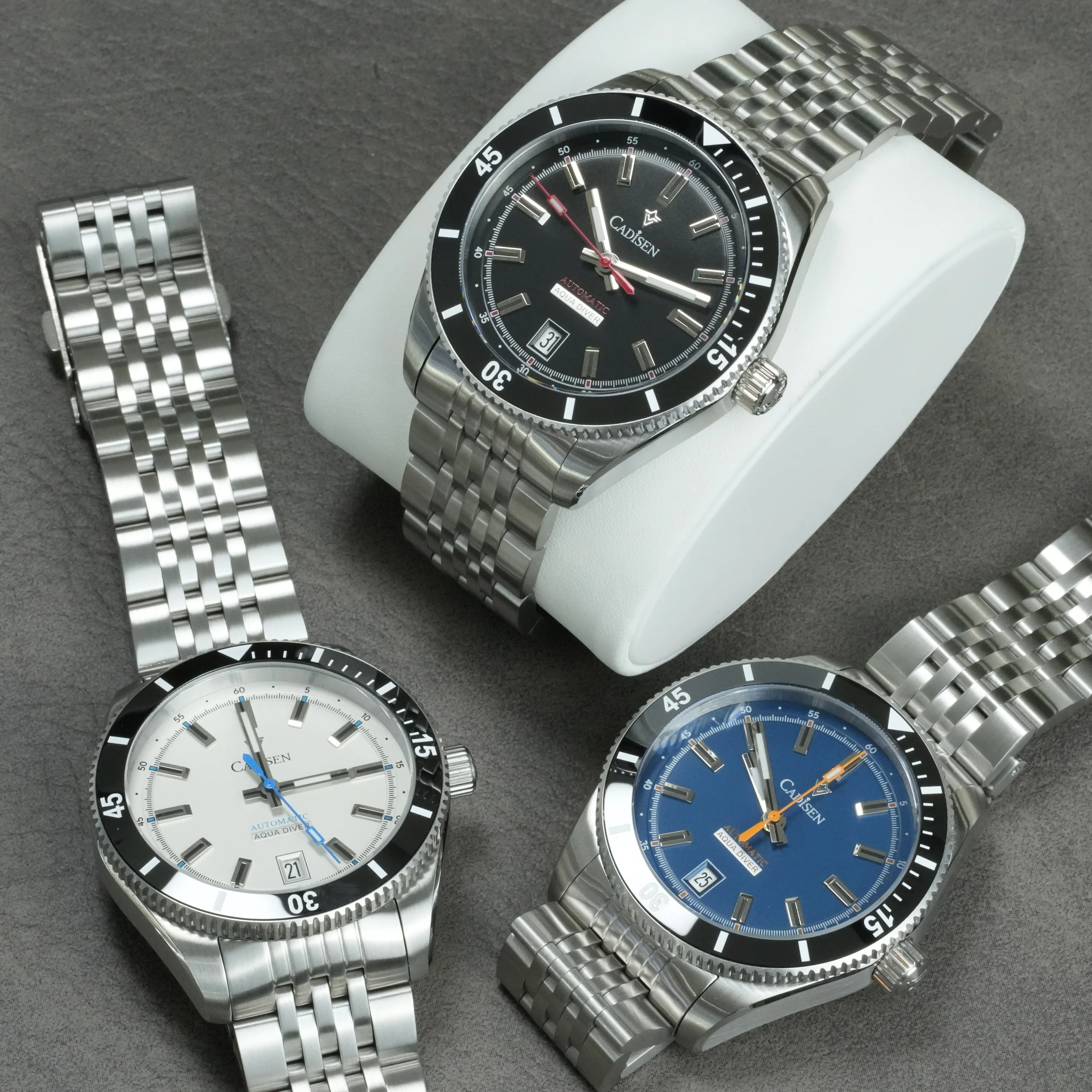 CADISEN новые мужские часы механические автоматические часы мужские японские Seiko NH35A керамический безель 10 бар водонепроницаемые наручные часы для мужчин