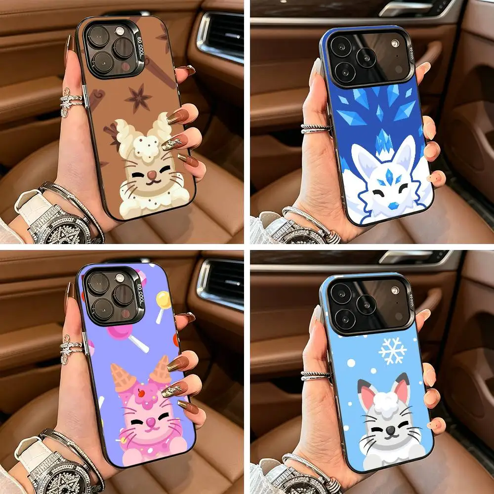 Adopt Me Game Phone Case For iPhone 17,16,15,14,13,12,11 Plus Pro Max Colored Silver Phone Case