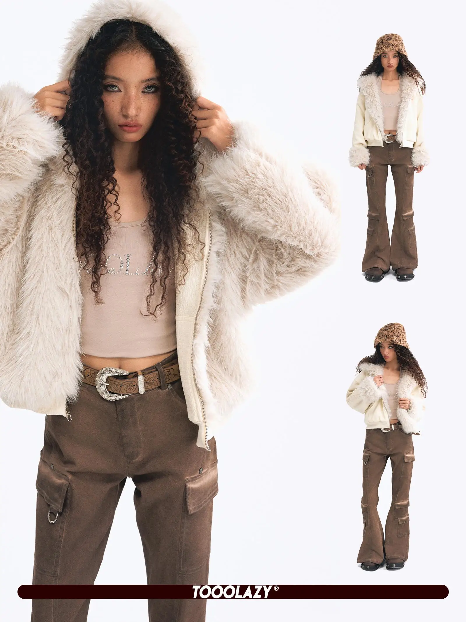 

TOOOLAZY Store Manager Long Plu Двусторонняя одежда с капюшоном или Jaet Women Thi Winter New Sle Commute Sle Zipper Clo...