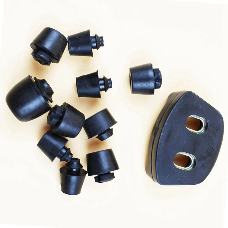 110Pcs Car Door Dampers Buffer Pad Bump Stop Shock Rubber For Mitsubishi Pajero Montero V31 V32 V33 V43 V45 V73 V77