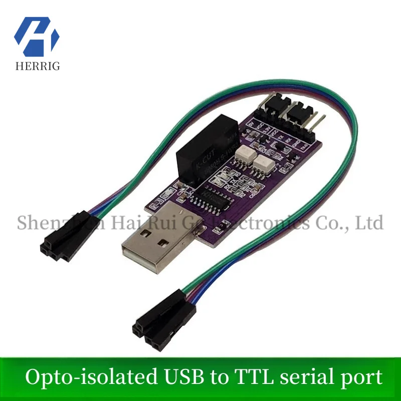 

Optically isolated USB to TTL serial isolated optoelectronic isolated USB to serial port module CH340