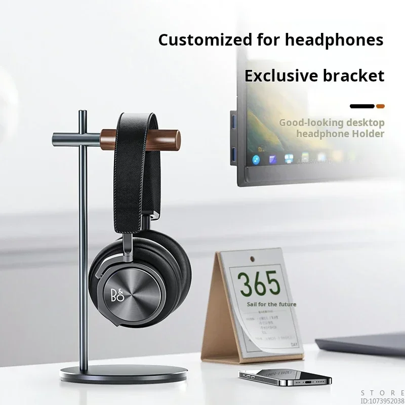 Aluminium Alloy Headphone Stand Holder Stylish and Cool Desktop Headphone Holder for Apple Vision Pro, Gaming Headset Holder