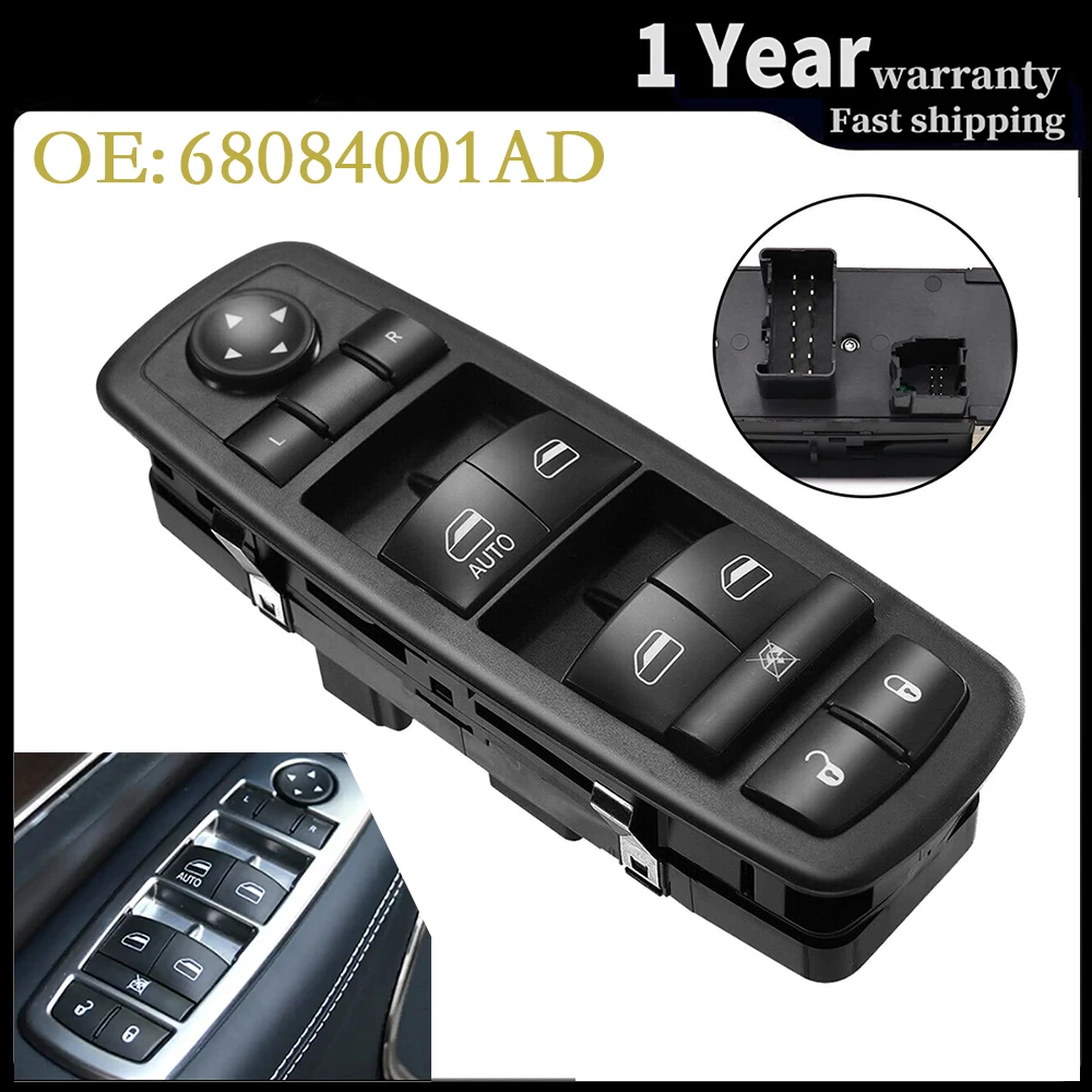 

Электрическая консоль стеклоподъемника для 2011-2017 Dodge Journey автозапчасти 68084001AB 68084001AC 68084001AD