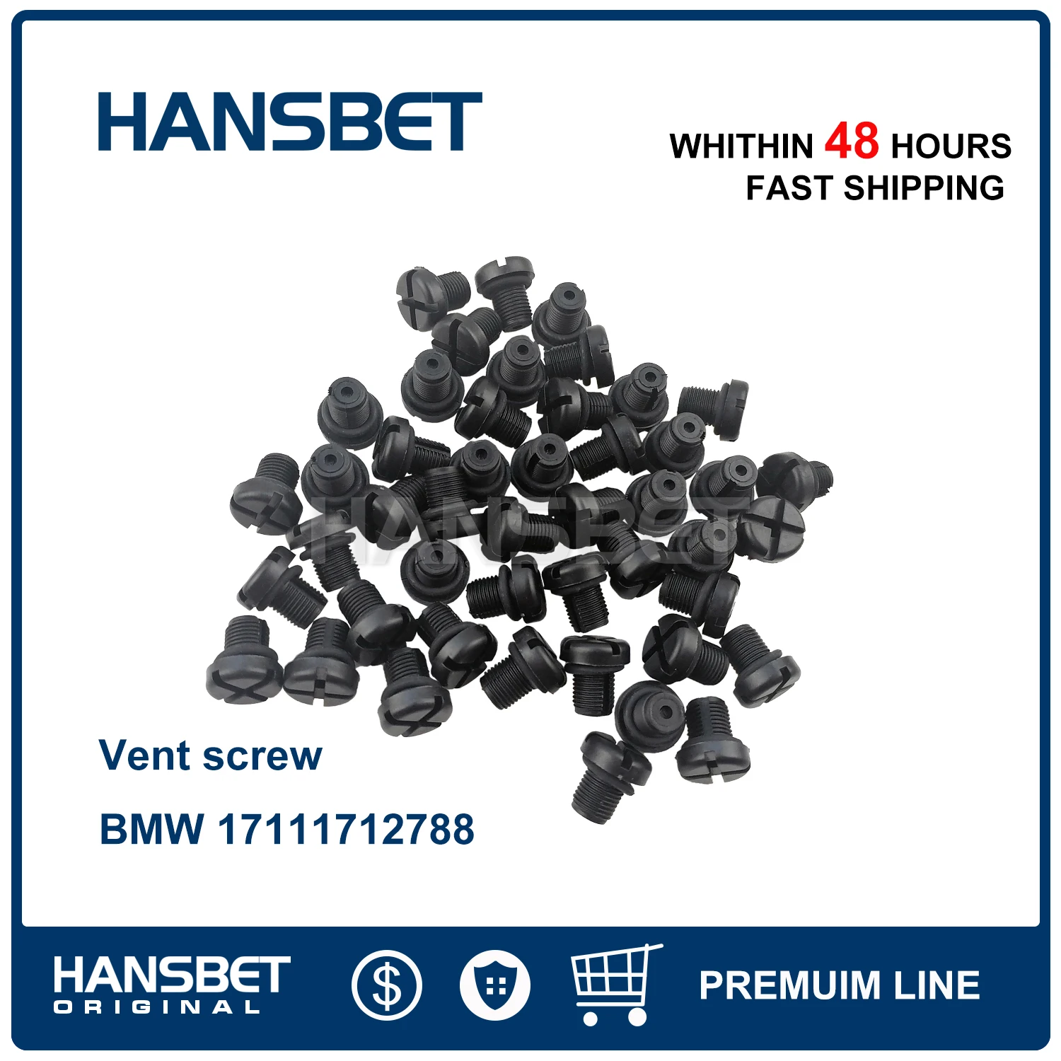 HANSBET-Liquide de refroidissement moteur précieux Wiltshire eder vis 17111712788, pour BMW série 1 3 5 7 E34 E36 E38 E39 E46 E90 X5 E53