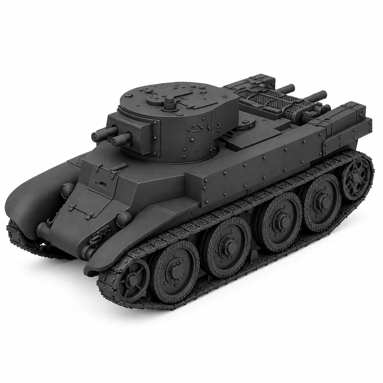 Model Kit Tank - SSMODEL 1/72/ 1/100 1/144 1/200 マルチスケール