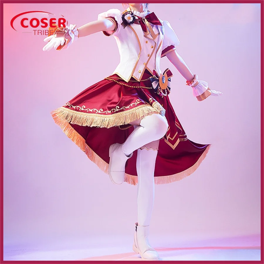 COSER TRIBE  Anime Game Pretty Derby DREAMERS  Wedding Dress Halloween Carnival Role CosPlay Costume Complete Set