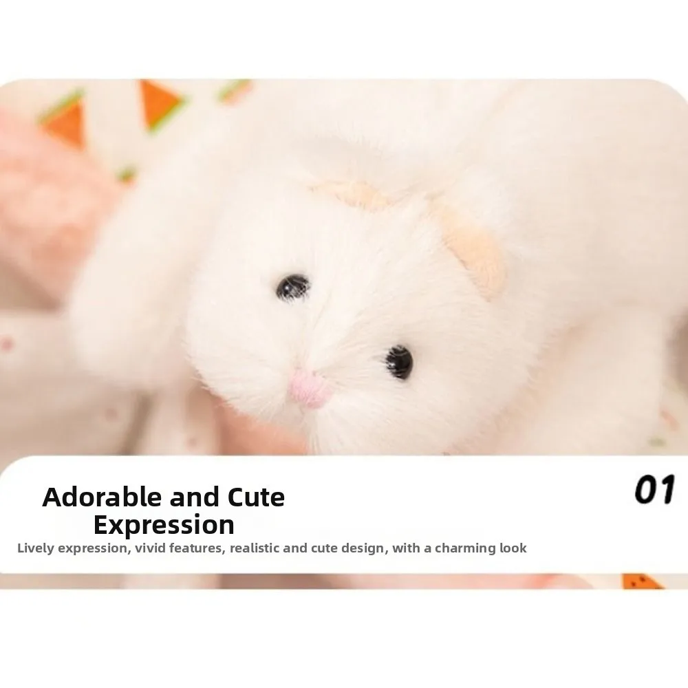Soft Ferret Pillow Fluffy Texture Dense Stitching Long Ferret Cushion Cute Expression Animal Pillow Bedroom Decor