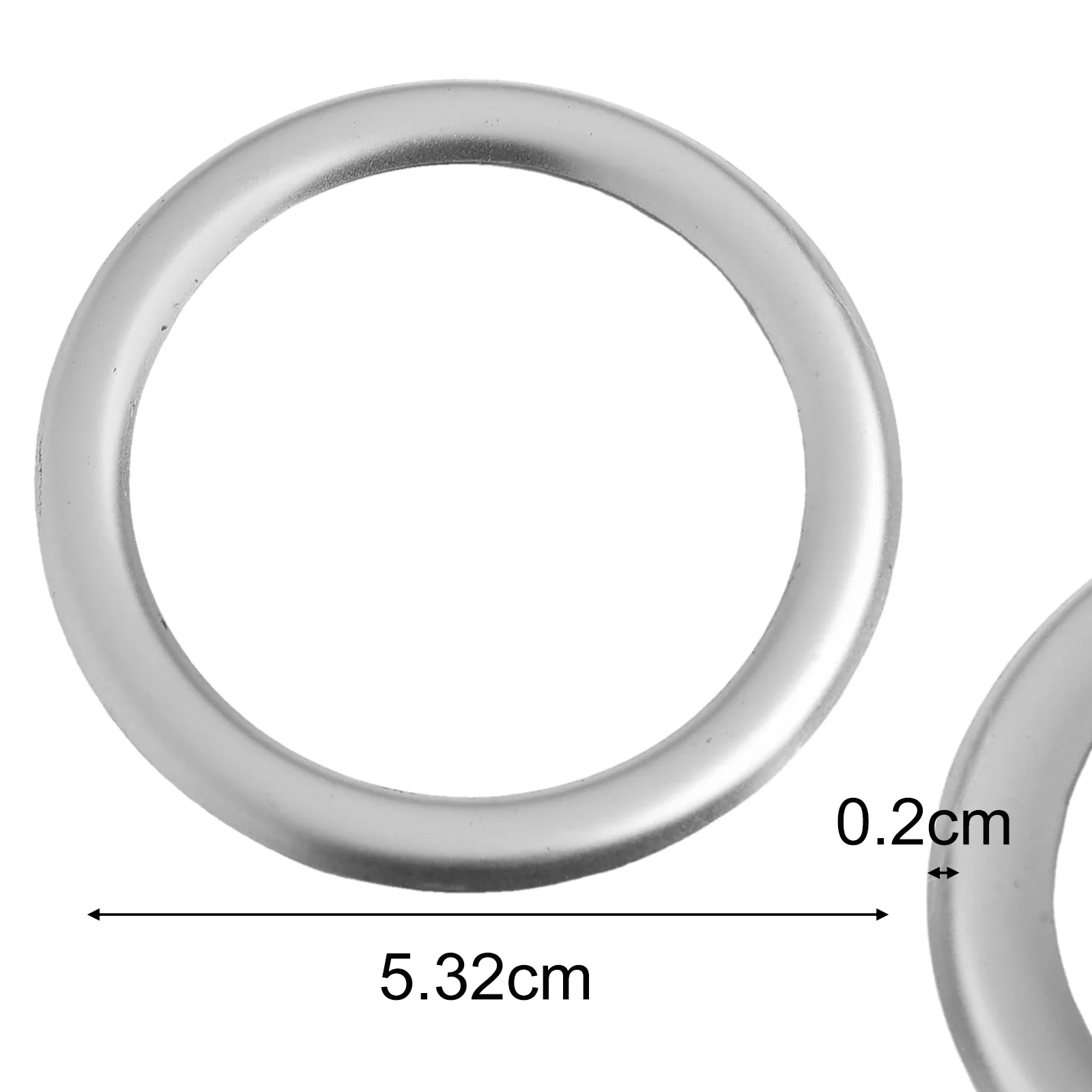 Stainless Steel Keyhole Cover Trim Compatible With For Mercedes-For W204 W212 C218 X204 Interior Components